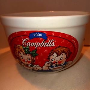 2000 Campbell soup bowl